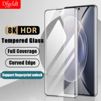 Full Coverage Curved Screen Protector For Vivo X90 X80 X70 X60 Pro Plus Tempered Glass V27 V25 S17 S16 IQOO 11 10 9 8 Pro Film