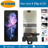 Original AMOLED 6.74" Foldable LCD For vivo X Flip Display V2256A Touch Screen Digitizer Assembly Repair Parts Replacement