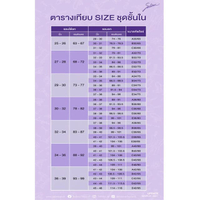 เสื้อชั้นใน มีโครง รุ่น Modern V รหัส SBI2081BK สีดำ