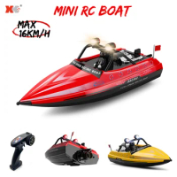 Wltoys XKS WL917 RC Boat 2.4G Remote Control Water Jet Thruster Pvc Electric Speedboat 917 Water Mini RC Boat Toy Gift for Boy