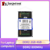 Kingston DDR2 máy tính xách tay DDR2 RAM 2GB 4GB 800MHz SODIMM PC2-6400 200PIN 1.8V cho máy tính xác
