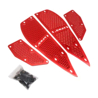 Motorcycle Foot Rest for YAMAHA X-MAX300 XMAX250 2017-2024 CNC Aluminum Alloy Footrest Modification Accessories 5 Colors Pedals
