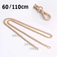 Rantai Tali Tas Selempang Wanita  Tali Rantai Tas  Logam Strap Rantai Tas 60cm /110cm Untuk Semua Ta