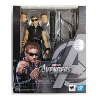 Original BANDAI S.H.Figuarts Hawkeye The Avengers In Stock Anime Action Collection Figures Model Toys