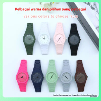 Jam Tangan Warna Macaroon, Jam Tangan Estetik dan Bergaya, dengan Angka Arab, Hadiah Sempurna untuk