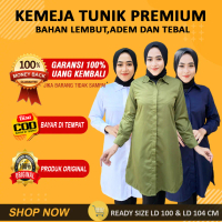 BAJU TUNIK WANITA/ DRESS LENGAN PANJANG/ATASAN WANITA/KEMEJA TUNIK/BAJU KURUNG BAHAN TOYOBO IMPORT