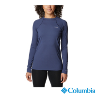 Columbia哥倫比亞 女款-Omni-Heat保暖快排內著長袖上衣-深藍UAL67630NY/HF