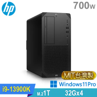 (商用)HP Z2 G9 Tower 工作站(i9-13900K/128G/1TB SSD/700W/W11P)