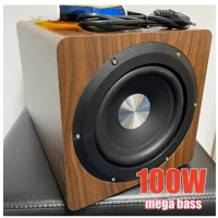 100w Ibass 6.5 Inch Active Subwoofer Speaker 360 Stereo Echo Wall Amplifier Multimedia Computer Tv L