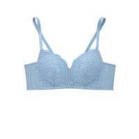 เสื้อชั้นใน (ไม่มีโครง) รุ่น Modern V รหัส SBI1147BL สีฟ้า