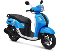 YAMAHA LAKSANA FAZZIO HYBRID LINK 2 BIRU PUTIH Depok