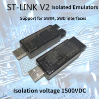 Isolated ST-LINK V2 STM8/STM32 Emulator Programming Download Burning Debugging Stlink