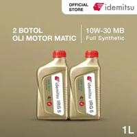 PAKET OLI IDEMITSU IRG5 10W-30 MB (1L) 2 BOTOL