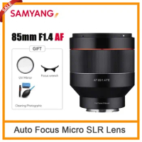 Samyang 85mm F1.4 EF Auto Focus Camera Lens DLSM AF Motor Full Frame Lente for Sony E Canon EF/RF Nikon Cameras R5 R6 6D Mark II