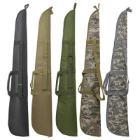 128cm Nylon Gun Bag Tactical Bag Military Sniper Rifle Gun Case Airsoft Holster Hunting Shooting Shoulder Strap Backpack for Gun