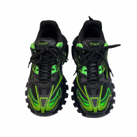 展示品 近全新Balenciaga 巴黎世家潮流TRACK 2老爹鞋(黑色配綠色)(41號)