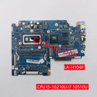 LA-H104P For Lenovo IdeaPad S340-15IML Laptop Motherboard with CPU I5-10210U i7 10510U GPU:MX230 2G RAM:4G DDR4 100% Fully ok