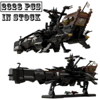 New Space Battleship Arcadia In The Comic Is Suitable Fit MOC-48193 Building Blocks Kits Set Kids DIY Toys for Birthday Gifts