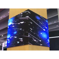3d Billboard Outdoor Led Display 90 Degree Building Corner Wall Mounted Advertising Screen Signboard Signs For Shopping Mall