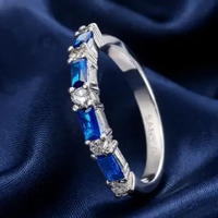 Cincin Wanita Custom ikat Batu Akik Permata W03 - Perak Platinum Palladium Emas - Ring Premium Handm