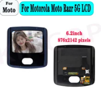 For Motorola Moto Razr 5G 2020 XT2071-4 LCD Display+Touch Screen Digitizer Assembly Replacement for Motorola Razr 5G LCD