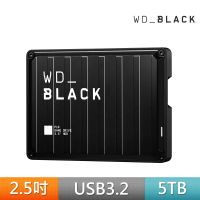 WD 威騰 BLACK黑標 P10 Game Drive 5TB 2.5吋行動硬碟(WDBA3A0050BBK-WESN)