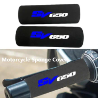 Motorcycle Sponge Grip Shockproof Handlebar Grip Sponge Cover for Suzuki SV 650 SV650 S SV650 R Suzuki SV650 X 2000-2023