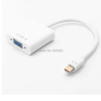 Mini Displayport Display Port To VGA adapter Cable for Apple Macbook PC