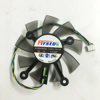 FD8015U12S GPU VGA Video Cooler Fan For ASUS GTX 1050ti/750/750ti EAH5830/8600/9800 GTS 450/460 HD7850 Graphics Card Cooling