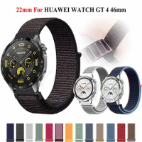 22mm Nylon Strap For Huawei Watch GT 4/GT3 Pro 46mm Band Bracelet For Huawei Watch 4 GT2 GT3 Pro 46mm SE Smartwatch Wristbands