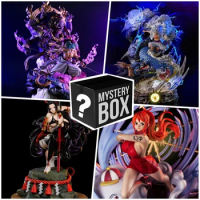 10-30cm One Piece Anime Figure Mystery Box Surprise Mystery Box Luffy Gear 5 Shanks Zoro Lucky Box Lucky Strike 4 Emperors