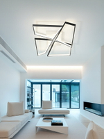 極簡燈具現代簡約客廳燈大氣吸頂燈北歐新款家用大廳主燈