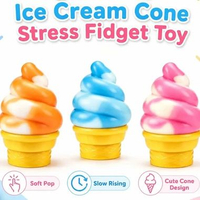 Squishy Busa Viral Aneka Bentuk Lucu Super Soft Penghilang Stres / Mainan Squishy Buah dan Makanan T