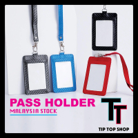 Tip Top Shop Pemegang Kad Kerja, Sarung Kad Kerja, Pemegang Pas Lanyard, Pemegang id Jalur Lanyard, 