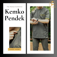 The Hamza Baju Kemeja Koko Pria Habibie Material Toyobo Berkualitas Nyaman untuk Beribadah dan Serag