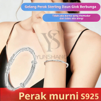 Gelang Bambu Matte Mengkilap Perak 925 Untuk Wanita