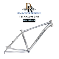 NEW!!DARKROCK LINFA Titanium Frame Mtb Bicycle Frame Titanium Alloy 16" 17" 18" Mountain Bikes 26er 27.5er Frame