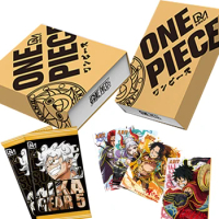Genuine One Piece Collection Cards Rare Booster Box Anime Luffy Zoro Nami Chopper Sanrio Jointly Cards Child Birthday Gift Toy