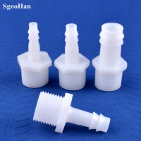5~200pcs G1/2 Thread To 4~20mm PE Pagoda Direct Connector Aquarium Tank Air Pump Adapter Irrigation System Water Pipe Hose Joint