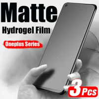 3Pcs Full Cover Mate Hydrogel Film For Oneplus 8 9 10 11 Pro OnePlus Ace 1+7 1+8 TPU Screen Protector For OnePLus 7T 8 9 9R Nord