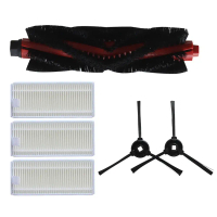Berus Sisi Penggelek, Penapis HEPA, untuk Vakum Robot Lefant M520 / M501-B / M501-A / M571/T700 / T8