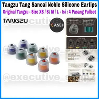 Tangzu Tang Sancai Noble Silicone Eartips - Original Tangzu - Size XS / S / M / L - Isi : 4 Pasang F