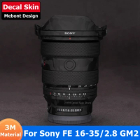 For Sony FE 16-35mm F2.8 GM2 GM II Decal Skin Camera Lens Sticker Vinyl Wrap Anti-Scratch Film FE 16-35 2.8 F/2.8 GMII