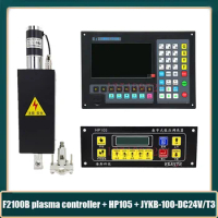 F2100b Plasma 2 Axis Controller + Hp105 Height Controller + Thc Kit Jykb-100-dc24v/T3 For Cnc Flame Plasma Cutting Machine