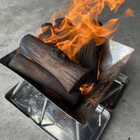 【越南紅木炭未炭化】30KG  50%炭+50%原木 適用於露營/烤肉/擺飾 🔥比原木柴少煙又好點燃🔥
