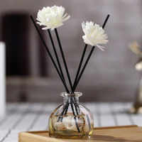 Home Decor Reed Aromatherapy Rattan Sticks Essential Oil Scent Aroma Diffuser Refill Replacement Faux Flower Gifts Deodorization