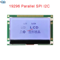 192x96 19296 COG I2C LCD Module Display Screen UC1638C parallel serial SPI IIC 3.3V 5V LG192962