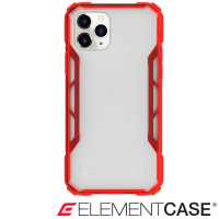 【Element Case】iPhone 11 pro Max Rally(抗刮科技軍規殼 - 透紅)
