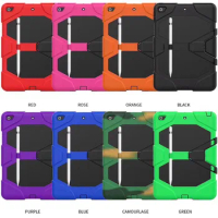 30pcs/lot For iPad Pro 11 2018 2020 Heavy Duty Armor Military Extreme Shockproof Hard Case with Stand For iPad Pro iPad Air 10.5