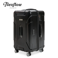 Flexflow 原色黑 29型 特務箱 智能測重 防爆拉鍊旅行箱 南特系列 29型行李箱 【官方直營】